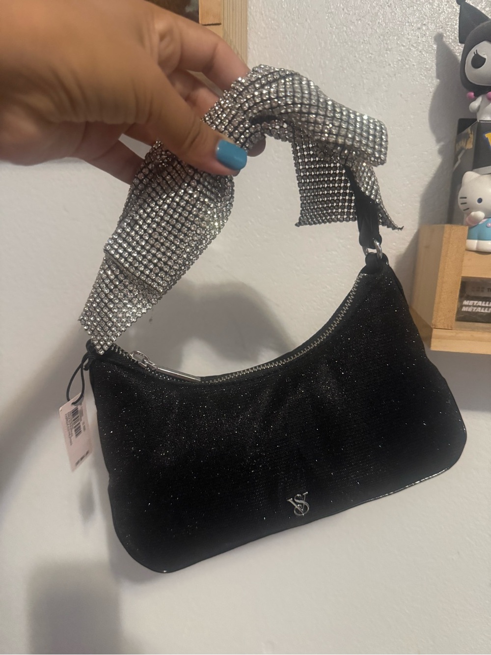 Victoria secret rhinestone bag